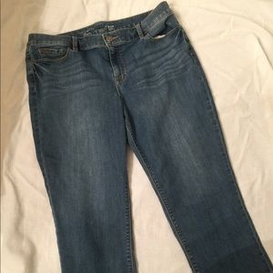 The Limited 312 crop jeans